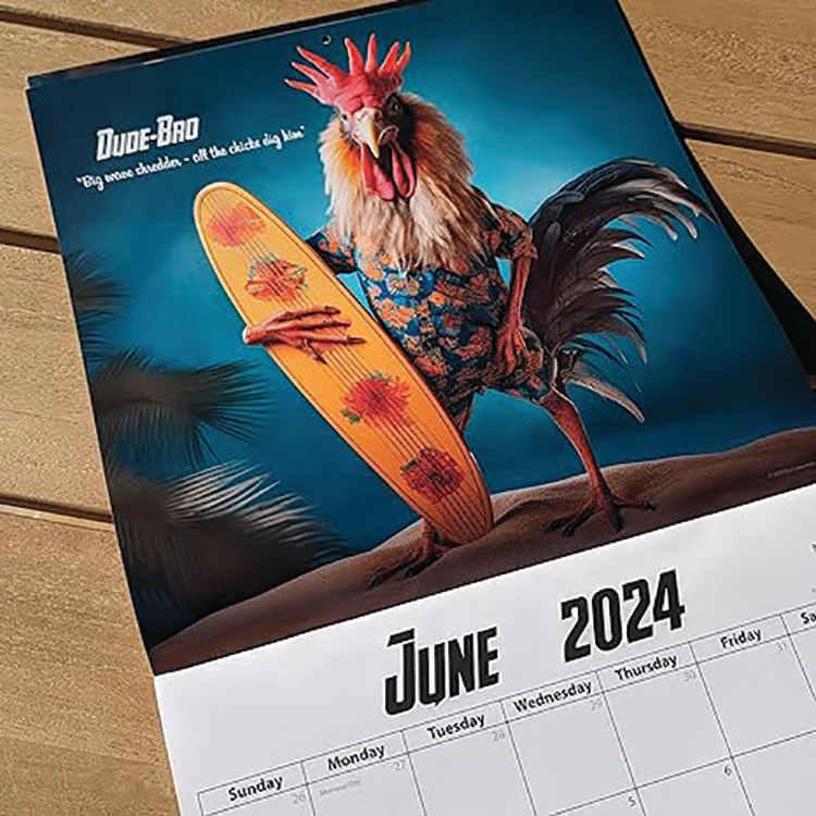 RED HOT ROOSTERS 2024 CALENDAR - Image 7