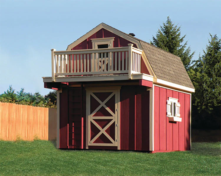 Sellersville Shed With Loft, E-Plan - Image 3