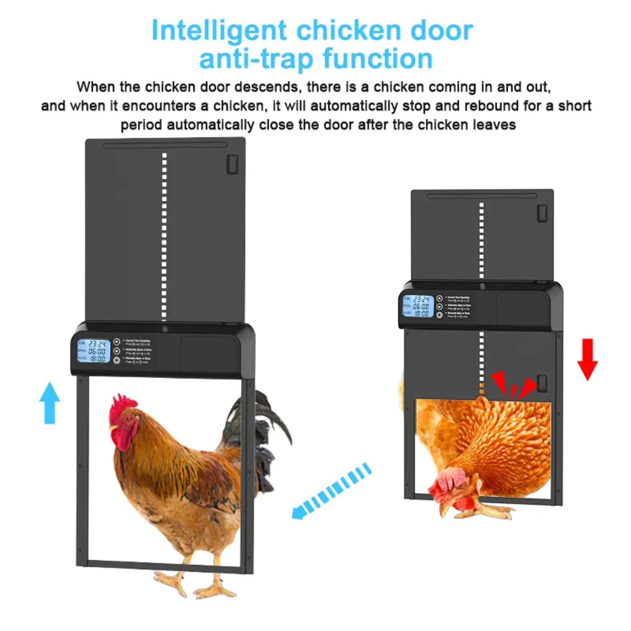 Smart Auto Chicken Coop Door with Timer - Image 6