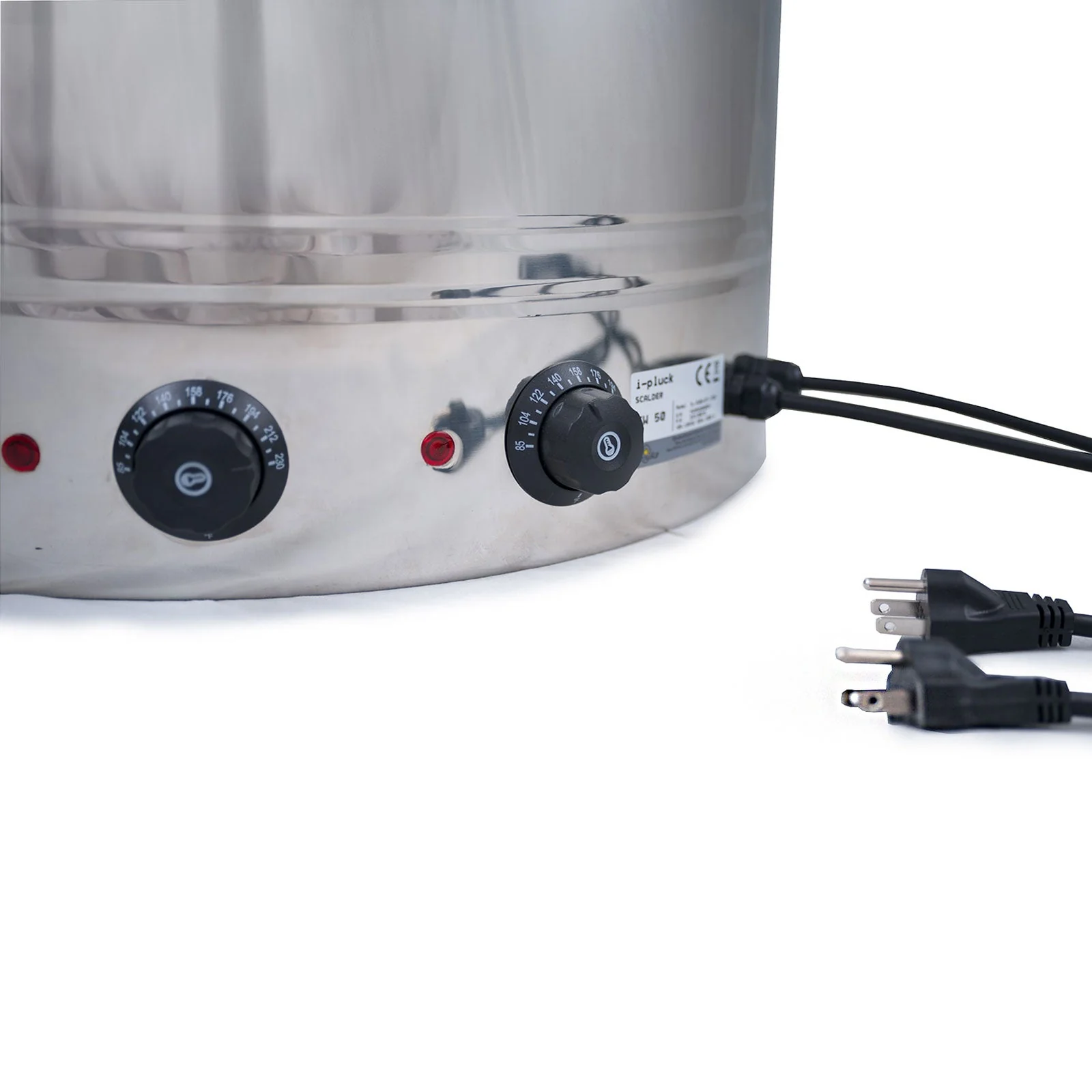 Stainless Steel Poultry Scalder with Manual Dunker, 26 Gal - Image 4