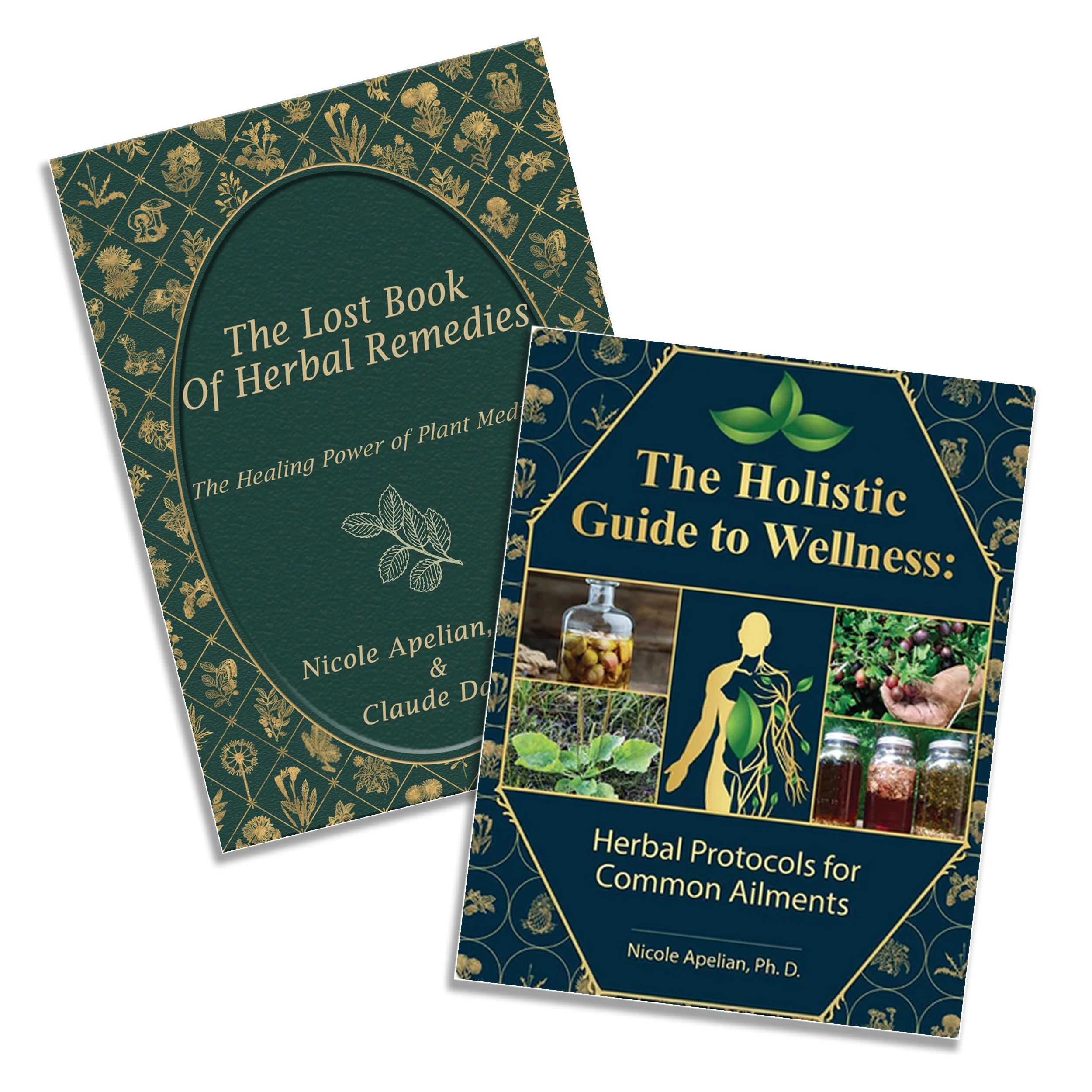 The Lost Book Of Herbal Remedies & The Holistic Guide To Wellness Set