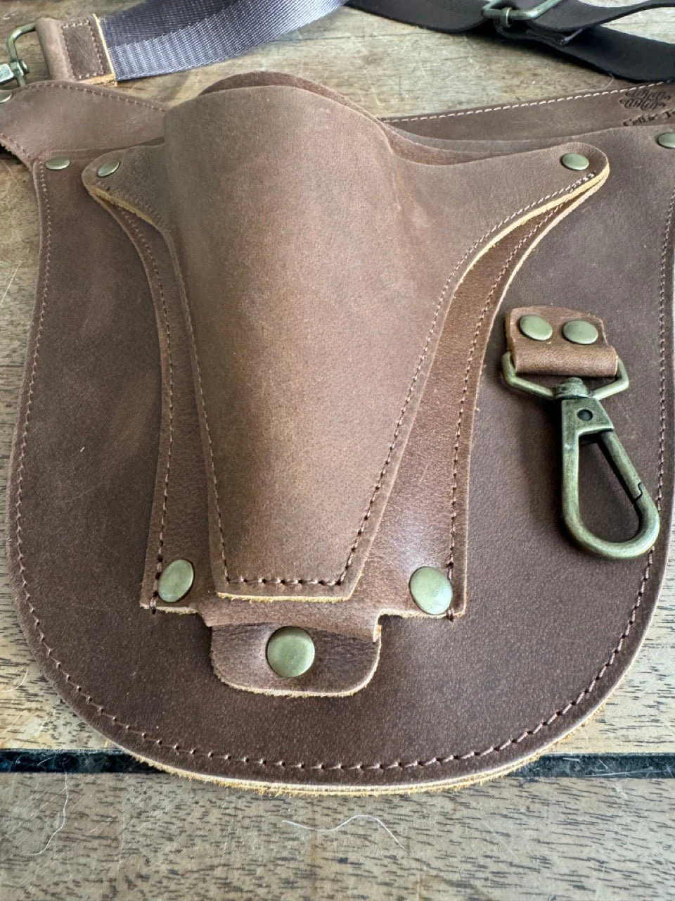Ultimate Leather Garden Tool Belt & Holder - Extra Rivet Reinforced, Master Gardener Designed - Image 5