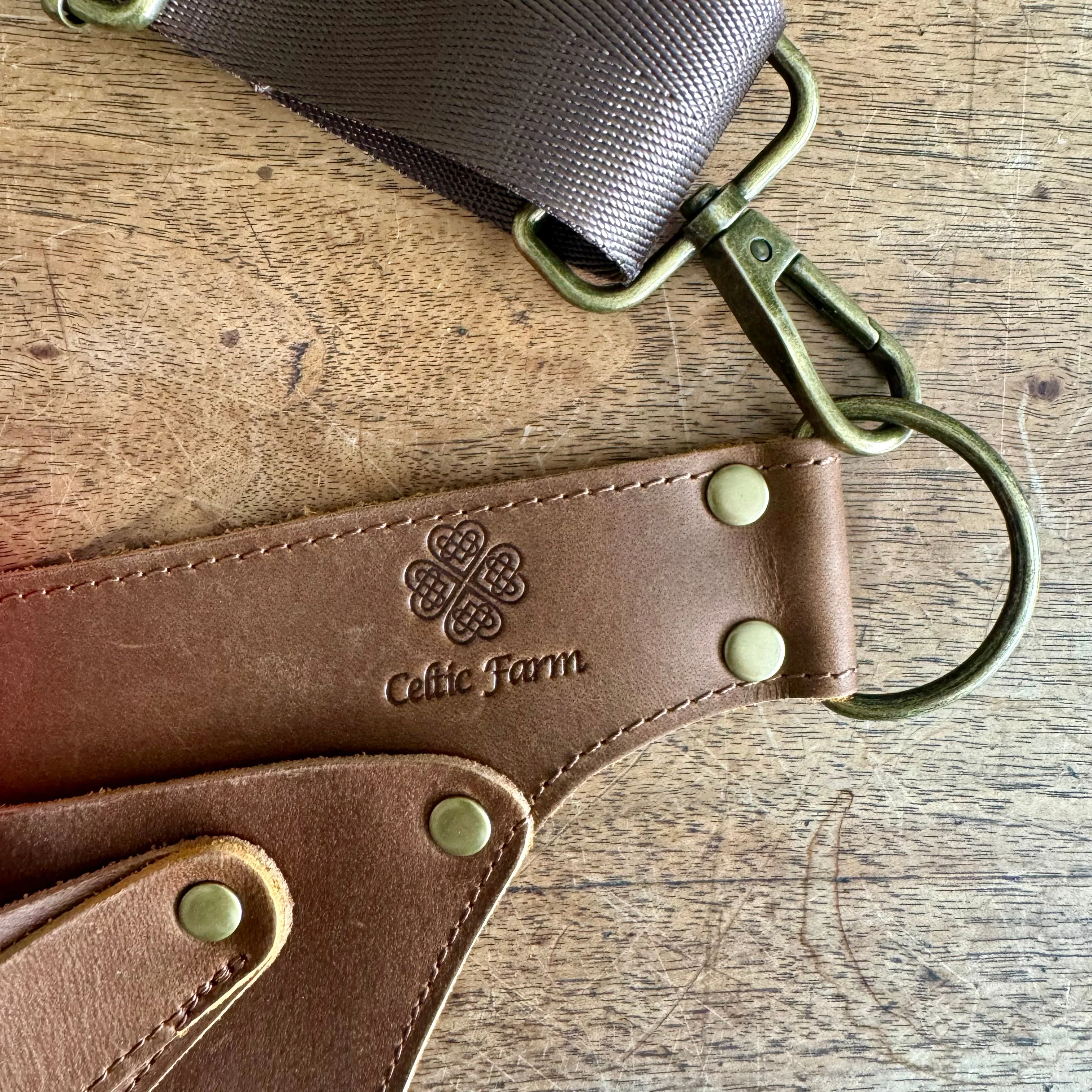 Ultimate Leather Garden Tool Belt & Holder - Extra Rivet Reinforced, Master Gardener Designed - Image 8