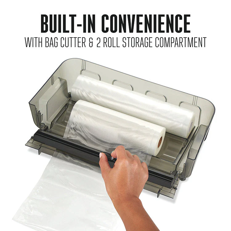 Wet & Dry Vacuum Sealer With Date Code Stamp & Starter Kit - Image 4