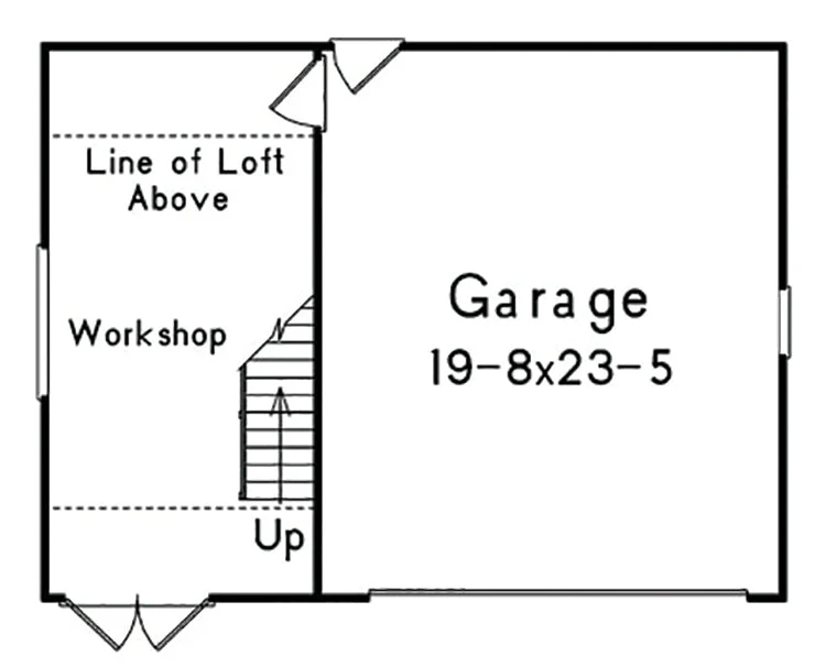 Whitney Hill Workshop Garage, E-Plan - Image 3
