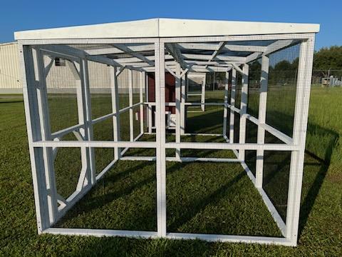 Wooden 8 Ft. Chicken Run (8’W X 8’L X 6’3”H) - Image 12