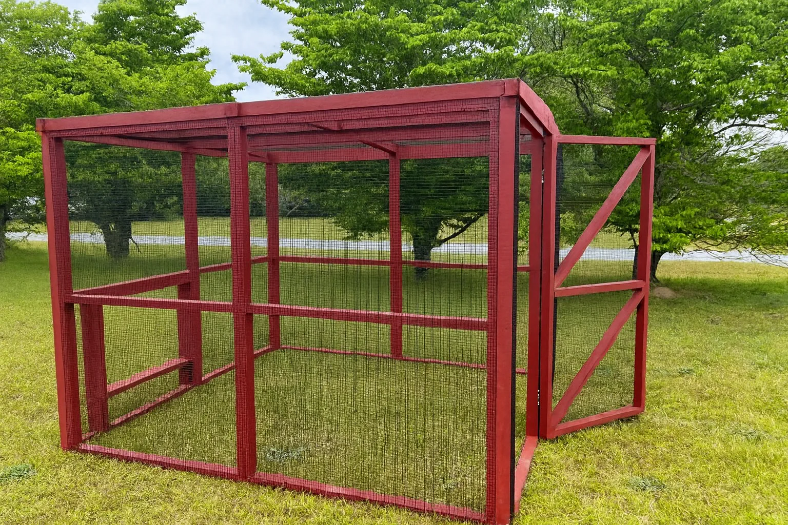Wooden 8 Ft. Chicken Run (8’W X 8’L X 6’3”H) - Image 20