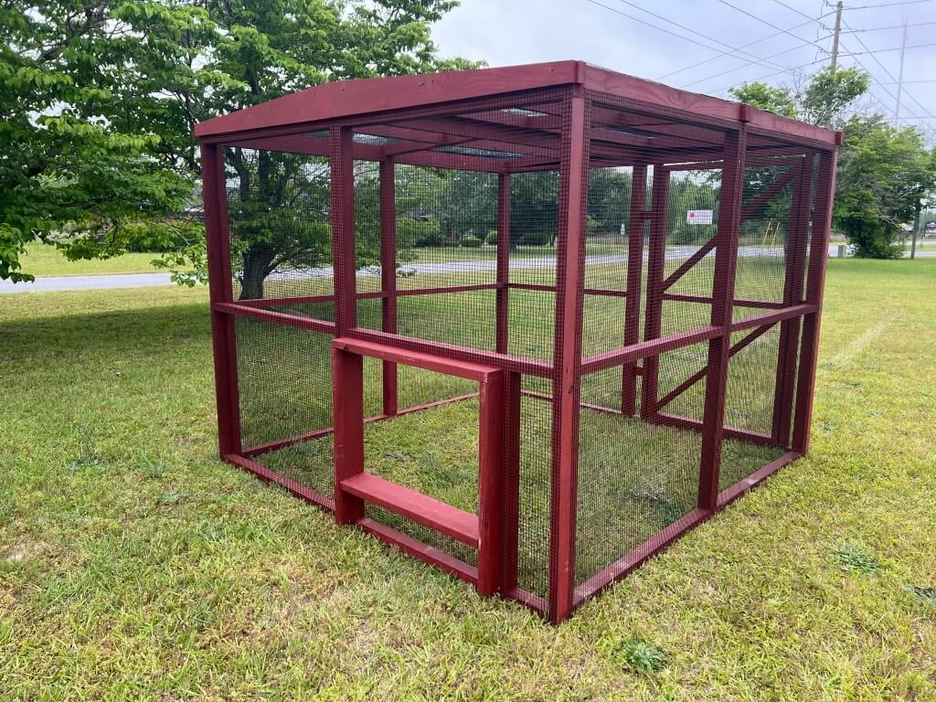 Wooden 8 Ft. Chicken Run (8’W X 8’L X 6’3”H) - Image 25